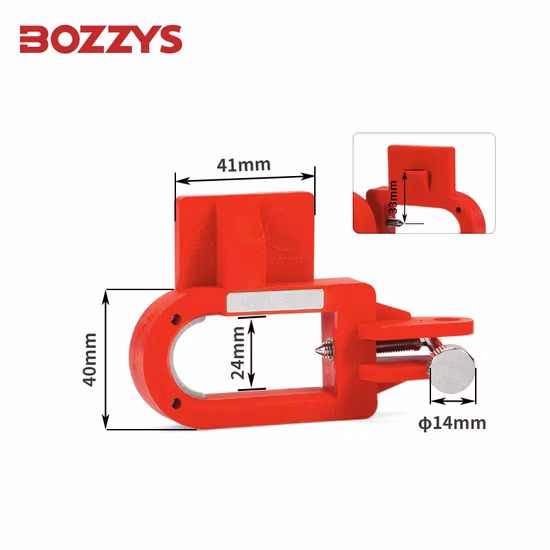 Plastic Material Large Type Circuit Breaker Lockout