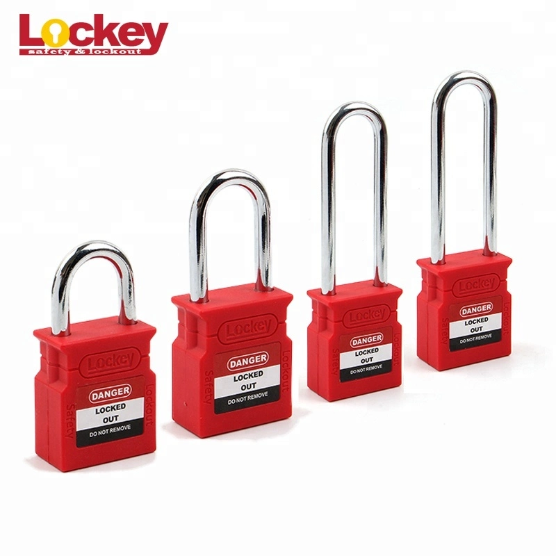 Lockey Loto New Design Steel Shackle Safety Padlock with Master Key