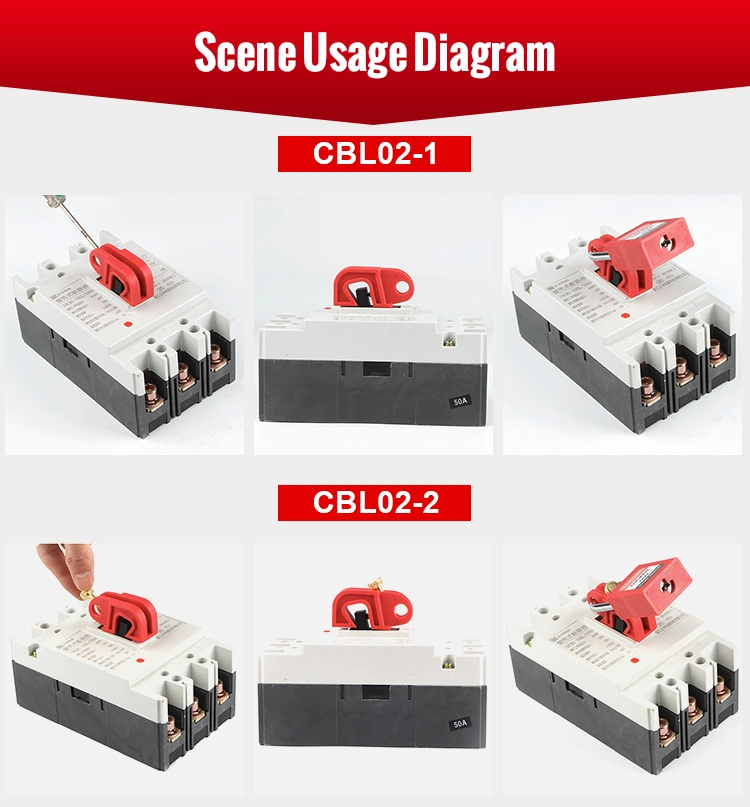 High Quality Industry Electrical MCB Clamp on Circuit Breaker Lockout