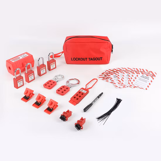 China High Quality Personal Safety Electrical Lockout Kit with Padlocks