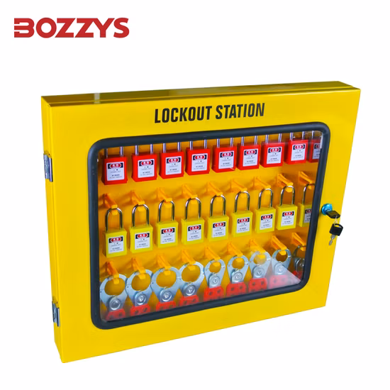 Kit de bloqueio de aço de segurança Bozyys com 560*460*70 mm
