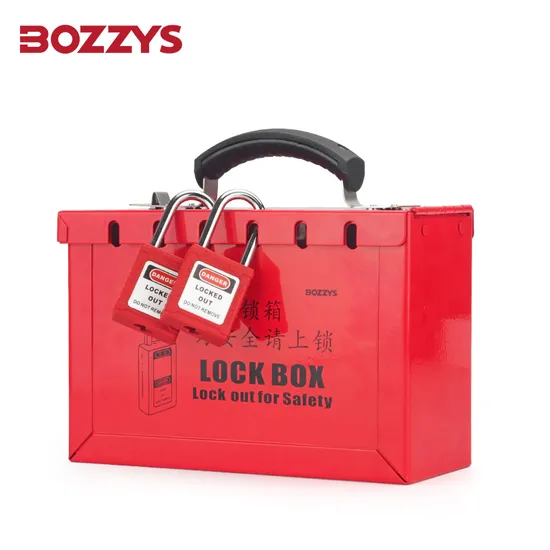 Kit de bloqueio de segurança de aço portátil Bozzys Manufacture