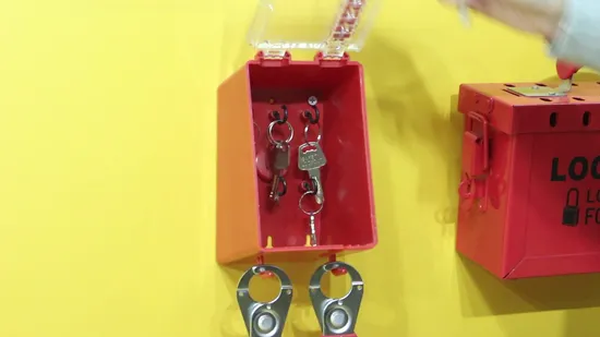 Kit de bloqueio de segurança de aço de bloqueio de grupo (LK21)