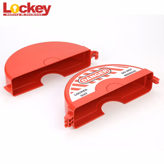 Bloqueio de válvula gaveta padrão colorido disponível industrialmente projetado pela patente Lockey