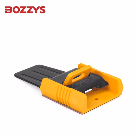 Bloqueio de disjuntor simples de material de liga de plástico e chapa de aço