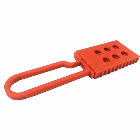 Fechos de bloqueio vermelhos da série Safety com construção de nylon à prova de faíscas