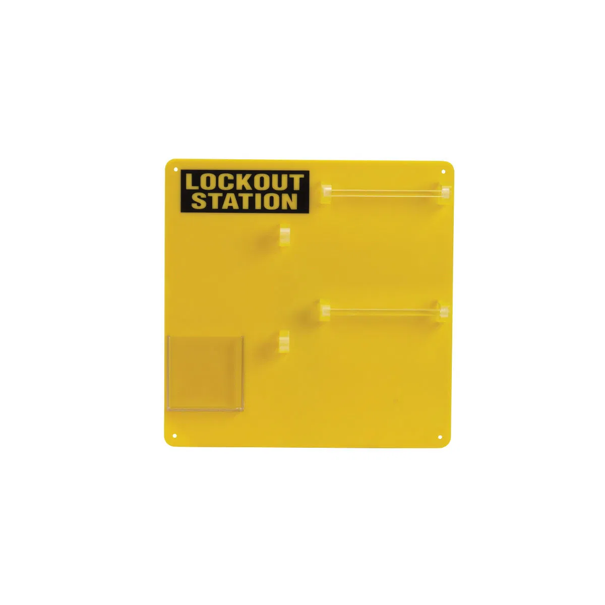 Placa de bloqueio de 24 travas com cadeados de segurança de nylon