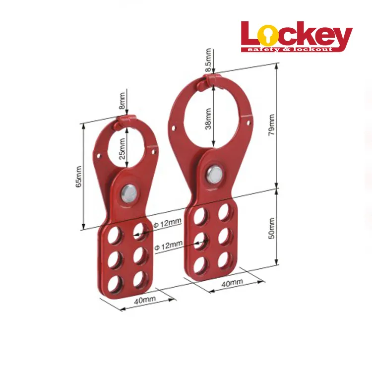 Fecho de bloqueio de segurança de aço industrial de 1,5