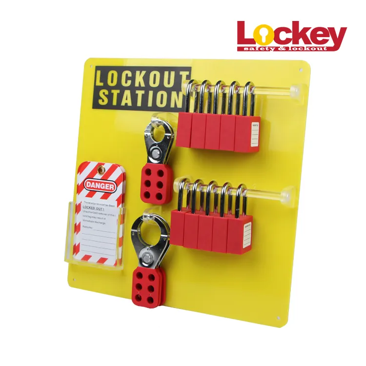 Kit de bloqueio elétrico de segurança industrial portátil Lockey Loto