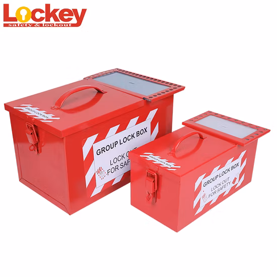 Caixa de bloqueio de segurança portátil Lockey Allow 32 cadeados de aço